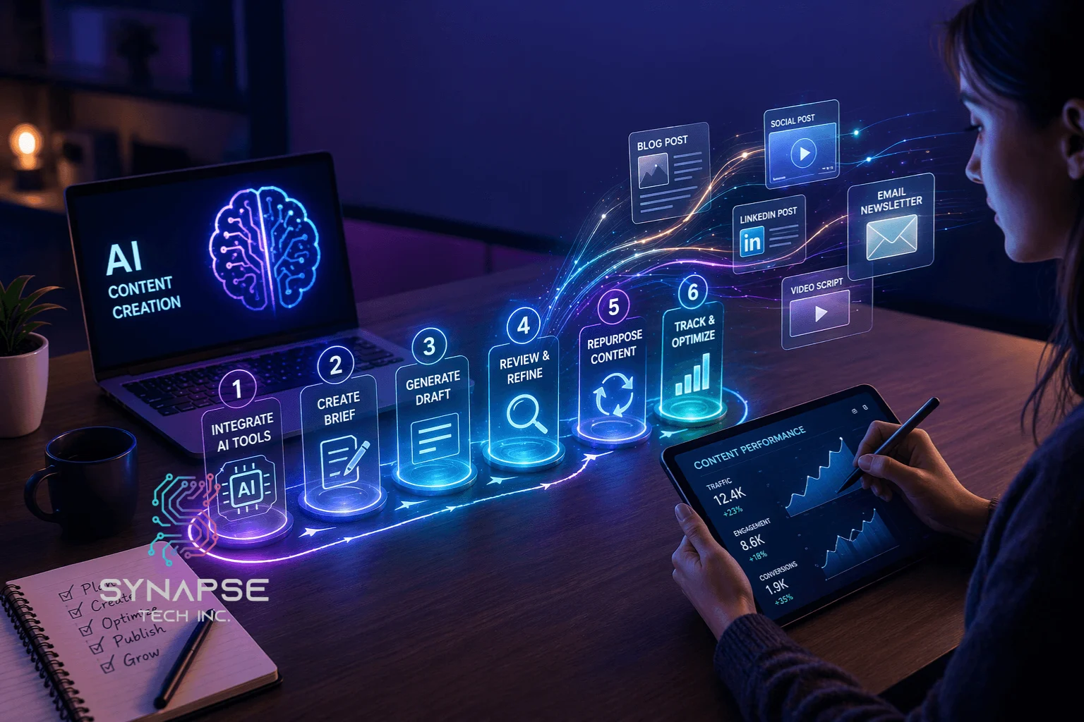 AI Content Creation in 2026: 7 Steps to Rank #1 on Google Faster