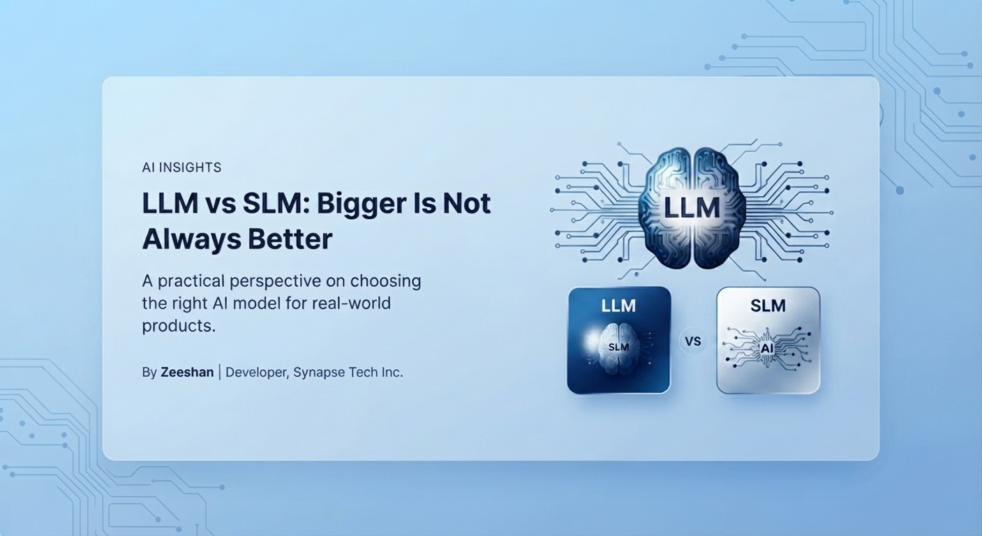 LLM vs SLM